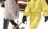 Honey School 529506 Teen Lesbians Melting Snow Honey School
