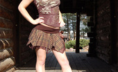Eye Candy Avenue 530167 Shaylee Taylor Short Brown Skirt Shaylee Is Incrdible As She Flashes Her Sexy Ass Out In Public. Eye Candy Avenue
