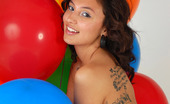Eye Candy Avenue 530278 Reyna Cute Colorful Balloons Reyna Is Irresistible Nude With Balloons Eye Candy Avenue
