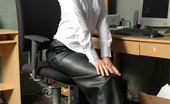 Fetish Wives 530607 Sammy Office Leather Fetish Wives
