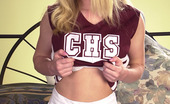 Amateurs Gone Bad 532027 Louise Blonde Louise In Her Cheerleader Outfit Playing Amateurs Gone Bad
