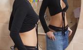 Lingerie Queens 534217 Naughty Blonde Bitch Removing Clothes While Toying With Herself Lingerie Queens

