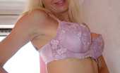 Lingerie Queens 534303 Sexy Blonde In Bed Slowly Stripping Off Her Lingerie To Show Off Her Big Boobs And Pussy Lingerie Queens
