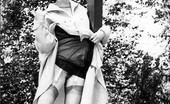 Vintage Flash Archive 1960s Nyloned Brunettes Strip In The Woods! Vintage Flash Archive
