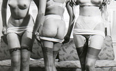 Vintage Flash Archive 534702 3 Is Not A Crowd, These Girls Prove It! Vintage Flash Archive
