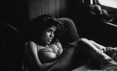 Club Alexis Amore Bound Black&White Gets Super Kinky As She Is All Tied Up Club Alexis Amore
