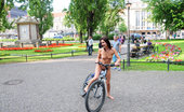 NIP Activity 537747 Agnes Naughty Czech Babe Nude On The Road NIP Activity
