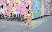 NIP Activity 537752 Damjana Naked Naughty Babe Shows Her Ass In Public NIP Activity
