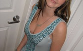 GND Cali 537995 Calis Cute Perky Tits Pop Out Of Her Blue Dress GND Cali
