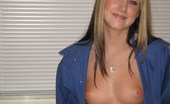 GND Cali 538003 Cali Strips Out Of Her Daddys Shirt And Shows Off Her Perky Perfect Tits GND Cali
