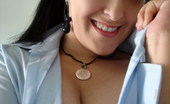 GND Kitty 538063 Kitty Loves To Tease With Her Huge Boobs By Having Her Shirt Unbuttoned GND Kitty
