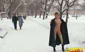 Dirty Public Nudity 540383 Alisa Pissing In The Snow Dirty Public Nudity
