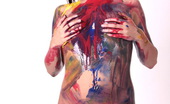 Dani Scott 540453 Sexy Teen Dani Scott Gets Her Hot Body And Tight Pussy Messy With Paint Dani Scott
