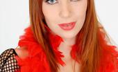 Super Sex Stars 540548 Fiery Redheaded Pornstar In Fishnets Tereza Fingering Her Pink Clit Super Sex Stars
