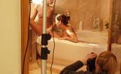 Just Lesbian Sex 541987 Lesbian Hotties Making Out In Tub While Posing For A Pictorial Just Lesbian Sex
