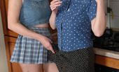 Pantyhose 1 544398 Emilia & Kathleen Upskirt Gals Getting To Vigorous Kiss-N-Lick Action Without Taking Off Hose Pantyhose 1
