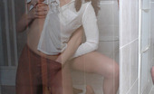 Pantyhose 1 544743 Susanna & Moni Nylon Clad Babes Launching Into Lez Pantyhose Action Right In The Bathroom Pantyhose 1
