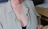 Divine Breasts 547026 June Kelly Busty Blonde Secretary Divine Breasts
