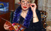 Moms Lessons 547240 A Horny Mature Lady In Black Stockings Spreads Moms Lessons
