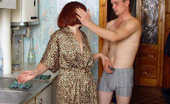 Moms Lessons A Couple Fucks In The Kitchen Moms Lessons
