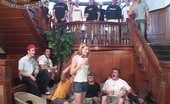College Party Time Nasty Girl Fucks The Whole Fraternity House College Party Time
