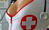 Gorgeous Nurses 548305 Naughty Nurse Shows Her Legs In Pantyhose And Tits Gorgeous Nurses
