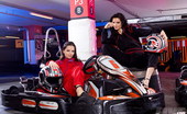 Sandra Shine Live 549774 Eve Angel & Sandra Shine Lesbian Girlfriends Get Turned On While Racing With Gokarts Sandra Shine Live
