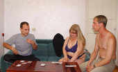 Russian Teachers 549857 Nude Card Playing By A Hot Full-Breasted Blonde And Two Guys Russian Teachers
