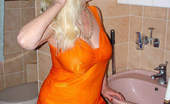 Russian Teachers 549873 Hot Blonde Teacher With A Dildo Undresses In A Bathtub Russian Teachers

