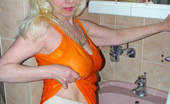Russian Teachers 549873 Hot Blonde Teacher With A Dildo Undresses In A Bathtub Russian Teachers
