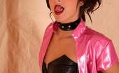 Amsterdam Rubber 550651 Kinky Slut Wears Pink Latex Amsterdam Rubber
