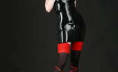 Amsterdam Rubber 550652 Tight Fit Black Latex Dress Amsterdam Rubber
