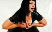 Amsterdam Rubber 550724 I Feel So Horny In This Black Latex Dress Amsterdam Rubber
