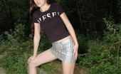 Street Piss 551131 Hot Brunette Enjoys A Pee In The Wild Street Piss
