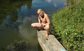 Street Piss 551144 Nude Blonde Pees In A River Street Piss
