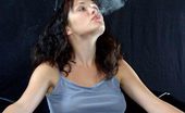 Smoking Divas 551765 Young Hottie Blows Smoke Smoking Divas
