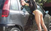 Live Voyeur Porn 552326 Young Blonde Taking Time To Soap Her Naked Body While Washing The Car Outdoors! Live Voyeur Porn

