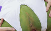 Pinko HD 553746 Chyna Green Gobbler Green Cock Gobbling Super Hero Gets Cock Pinko HD
