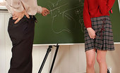 Old Man School 554322 Girl With Perfect Curvaceous Body Pleases Teacher Old Man School
