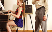 Old Man School 554351 Sweet Teen Puss Gives In To Her Aged Music Teacher Old Man School
