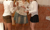Pantyhose For Ladies 554661 Nellie Lesbian Trio Having Unforgettable Sensation Of Pantyhose Group Sex In WC Pantyhose For Ladies
