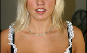 Club GND 555662 Britney Cute Teen Dresses Up In Her Maids Outfit And Then Strips Out Of It Club GND
