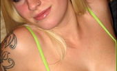 Club GND 555676 Ivy Ivy Pulls Down Her Pants And Shows Off Her Cute Green Panties Club GND
