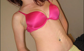 Club GND 555691 Lana Lana Takes Off Her Shirt And Is Just In A Bright Pink Bra And Her Tight Sexy Jeans Club GND
