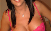 Club GND 555714 Sam Sams Big Perky Tits Are Almost Popping Out Of Her Tiny Pink Bra Club GND
