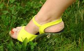 High Heel Divas 555868 Spring Means Yellow Platforms High Heel Divas
