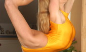 Flexi Angels 556957 Flexi Gymnast Julia Julia With Legs Behind Her Neg Flexi Angels
