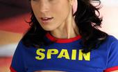 Sex Sports Club 557928 Football Spanish Cutie With Pigtails Seductively Strips For You Sex Sports Club
