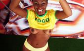 Sex Sports Club Ponytailed Football Mocha Babe From Togo Shows Her Perfect Body Sex Sports Club
