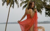 Sexy Goa 558415 Young Lady In Red Rubs Herself At The Sea Sexy Goa
